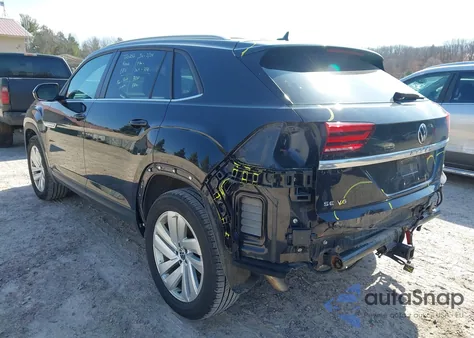 2020 Volkswagen Atlas Cross Sport 3.6L V6 Se W/Technology/3.6L V6 Se W/Technology R-Line из США, поврежденный, VIN 1V21E2CA8LC224558